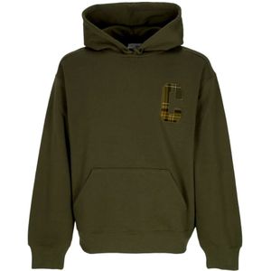 Carhartt Wip, Heren, Sweatshirts & Hoodies, Groen, Maat: M Katoen,