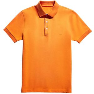 Fay, Heren, Tops, Oranje, Maat: 2XL