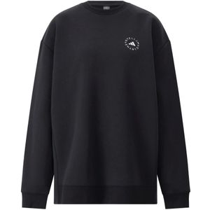 Adidas by Stella McCartney - Sweatshirt - Zwart - Dames - Oversized Silhouet