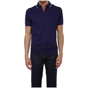 Corneliani, Heren, Tops, Paars, Maat: L Katoen,