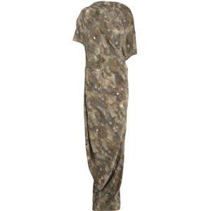 Cortana, Dames, Jurken, Grijs, Maat: 2XS Zijde,