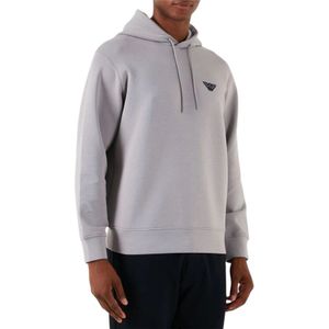 Emporio Armani, Heren, Sweatshirts & Hoodies, Grijs, Maat: XL
