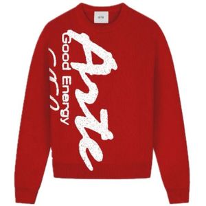 Arte Antwerp, Heren, Truien, Rood, Maat: M Katoen,