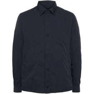 Herno, Heren, Jassen, Blauw, Maat: XL Wol,