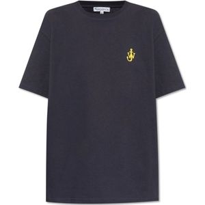 JW Anderson, Heren, Tops, Blauw, Maat: S Katoen,