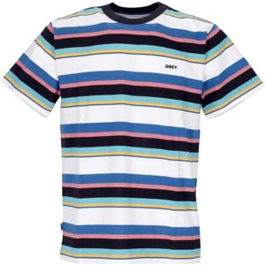 Obey, Heren, Tops, Veelkleurig, Maat: XL Katoen,