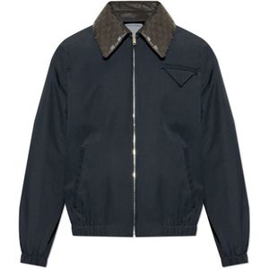 Bottega Veneta, Heren, Jassen, Blauw, Maat: L