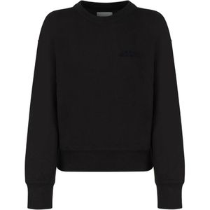 Isabel Marant, Dames, Truien, Zwart, Maat: XS Katoen,