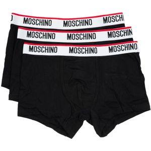 Moschino, Heren, Ondergoed, Zwart, Maat: XS Katoen,