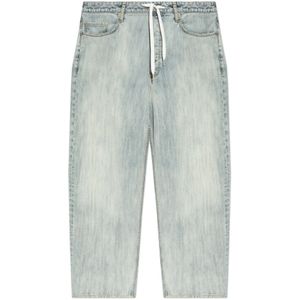Balenciaga, Heren, Jeans, Blauw, Maat: S Katoen,