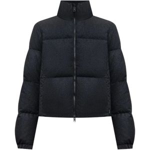 Woolrich, Dames, Jassen, Zwart, Maat: M Wol,