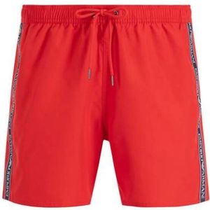 Emporio Armani, Heren, Badkleding, Rood, Maat: L
