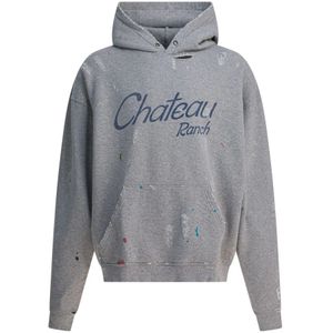 Gallery Dept., Heren, Sweatshirts & Hoodies, Grijs, Maat: L Katoen,