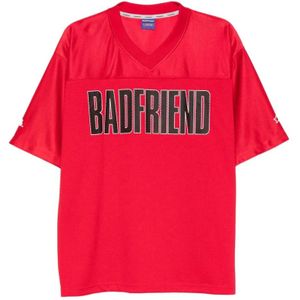 Badfriend, Heren, Tops, Rood, Maat: 2XL