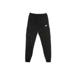 Nike Felpato Sportswear Club Cargo Broek , Black , Heren , Maat: XL