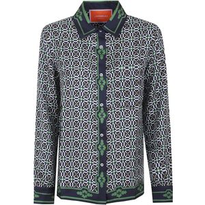 La DoubleJ, Dames, Blouses & Shirts, Veelkleurig, Maat: XS Zijde,