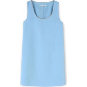 Motivi, Dames, Jurken, Blauw, Maat: XS Poliester,