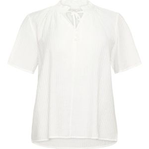 Kaffe Curve, Dames, Blouses & Shirts, Wit, Maat: 2XL