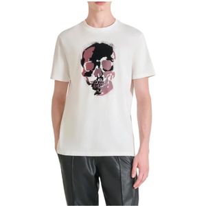 Antony Morato - T-shirt - Wit - Heren