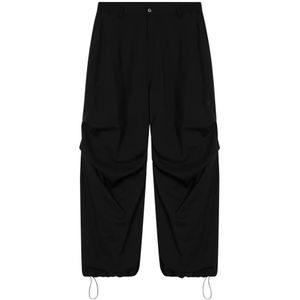 MM6 Maison Margiela, Heren, Broeken, Zwart, Maat: M