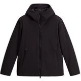 Woolrich - Tech Softshell Pacific Jas - Zwart - Heren - Waterdicht en Winddicht
