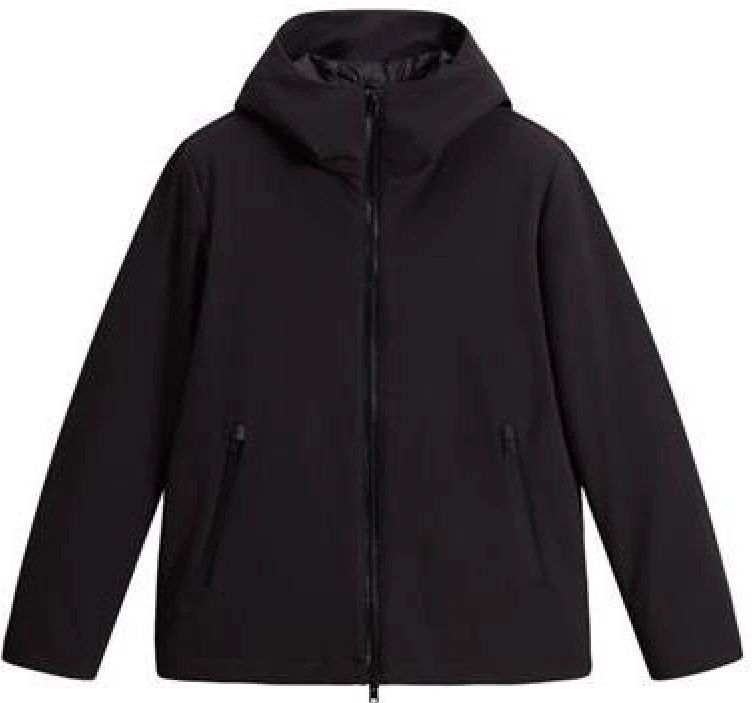 Woolrich - Tech Softshell Pacific Jas - Zwart - Heren - Waterdicht en Winddicht