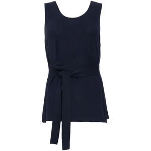 Ines de la Fressange Paris, Dames, Tops, Blauw, Maat: S Katoen,