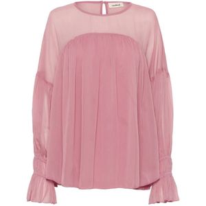 Soaked in Luxury, Dames, Blouses & Shirts, Roze, Maat: M