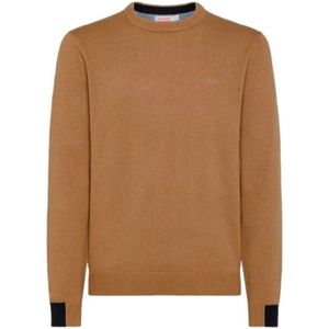 Sun68, Heren, Truien, Bruin, Maat: L Wol,