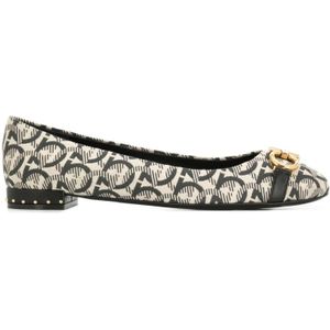 Ferragamo, Dames, Schoenen, Beige, Maat: 36 EU Leer,