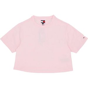 Tommy Hilfiger, Dames, Tops, Roze, Maat: XS Katoen,