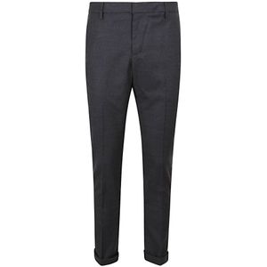Dondup, Heren, Broeken, Grijs, Maat: W38 Katoen,