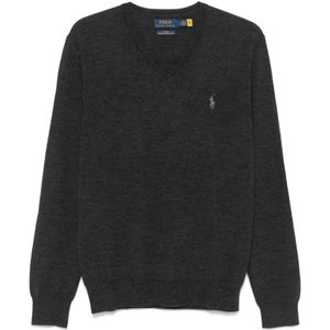 Ralph Lauren, Heren, Truien, Grijs, Maat: S Wol,