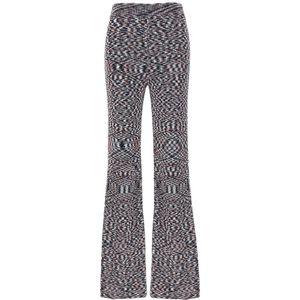 Missoni, Dames, Broeken, Veelkleurig, Maat: M Viscose,