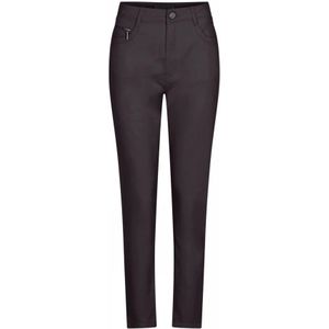 C.Ro, Dames, Broeken, Grijs, Maat: S Katoen,