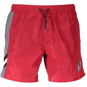 Karl Lagerfeld, Heren, Badkleding, Rood, Maat: S Poliester,