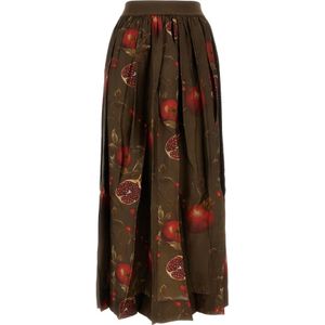 UMA Wang, Dames, Rokken, Veelkleurig, Maat: S