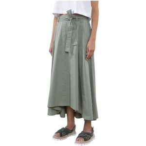 Peserico, Dames, Rokken, Groen, Maat: S Katoen,