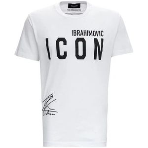 Dsquared2, Heren, Tops, Wit, Maat: XL Katoen,