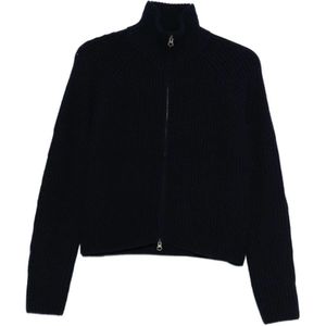 Lisa Yang, Dames, Truien, Blauw, Maat: S Kasjmier,