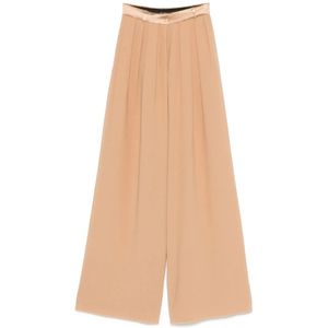 Max Mara, Dames, Broeken, Bruin, Maat: XS