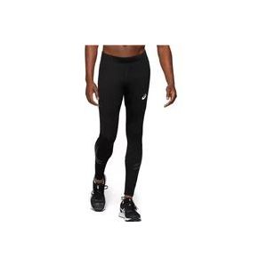 Asics Zilveren Icon Lange broek , Black , Heren , Maat: S