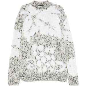 Federico Cina, Heren, Truien, Grijs, Maat: S