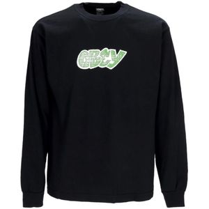 Obey, Heren, Tops, Zwart, Maat: M Katoen,