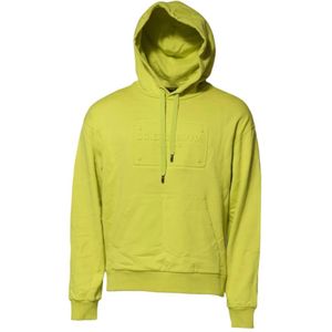 Dolce & Gabbana, Heren, Sweatshirts & Hoodies, Groen, Maat: XL Katoen,