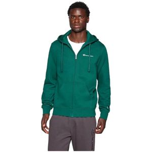 Champion, Heren, Sweatshirts & Hoodies, Groen, Maat: S