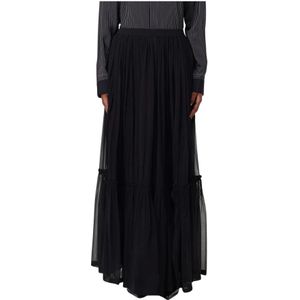 Saint Laurent, Dames, Rokken, Zwart, Maat: M