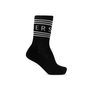 Versace Katoenen sokken , Black , Heren , Maat: M