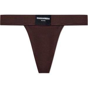Dsquared2, Dames, Ondergoed, Bruin, Maat: L Katoen,