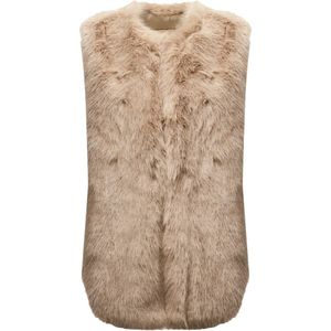 V73, Dames, Jassen, Beige, Maat: L Polyamide,